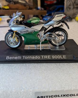 Die cast 1/24 Modellino Moto Benelli Tornado TRE 9