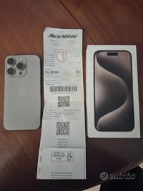 IPHONE 15 PRO TITANIO 128 GB