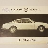 Lancia Flavia Coupè 1.8 iniezione 1965 depliant