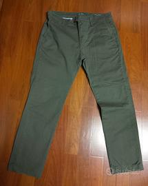 pantaloni uomo modello chino Cotton Silk tg.50