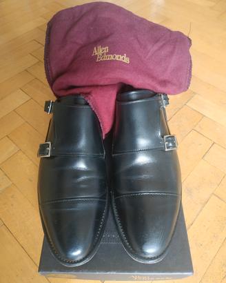 Scarpe Allen Edmonds Mora nere 8D US, TG. 41 