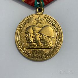 Medaglia militare 70 anni forze armate urss