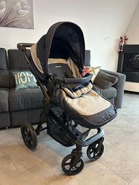 Trio Foppapedretti + lettino azzurra