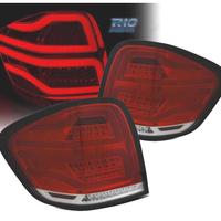 FANALI A LED PER MERCEDES M-KLASA W164 09-11 ROSSO