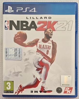 Gioco PS4 NBA 2K21 Lillard sport Basket Play