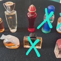  6 miniature/profumini vintage 