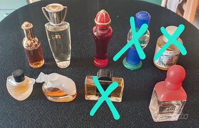  6 miniature/profumini vintage 