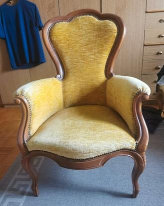 coppia di poltrone vintage