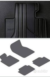 Set 4 Tappetini Completo in gomma BMW originali AL