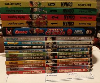 Libri Manga fumetti detective Conan 