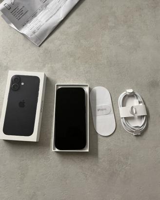 Apple Iphone 16 nero 128 giga garanzia