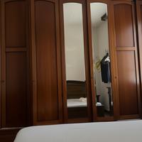 Armadio 6 ante con specchi e cassettiera interna