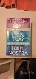 Libro trilogia È colpa mia?