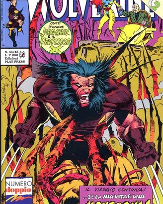WOLVERINE n. 44 e 45 - Play Press (1993/94) - Saga