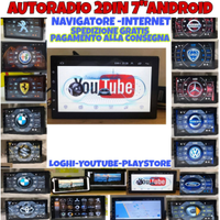 Autoradio 2 din 7 pollici android contrassegno