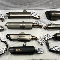 TERMINALI DI SCARICO AKRAPOVIC ARROW SPARK GPR LAS