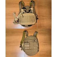 Chest rig + Zaino MOLLE Custom TAN