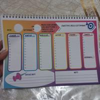 Planner Settimanale da Scrivania A4 