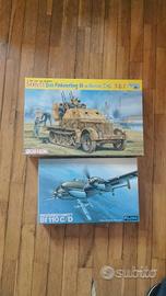 Scatole di modellismo carri1/35 aerei1/48