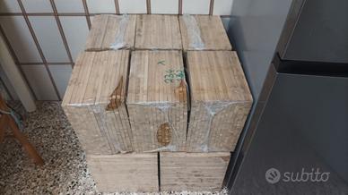 Parquet rovere chiaro listelli 33mq2