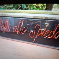 Insegna per Polli allo Spiedo luminosa al neon