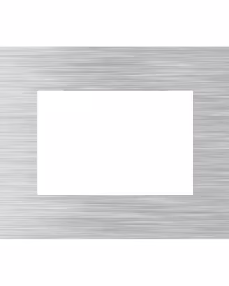 Placche bticino MatixGO 3M Alluminio JA4803EA 6pz