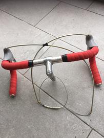 Manubrio in alluminio bici da corsa