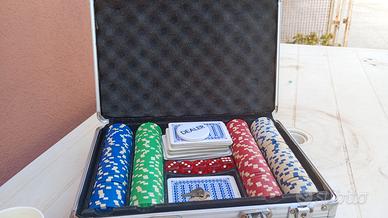valigetta set poker texas hold'em professionale 