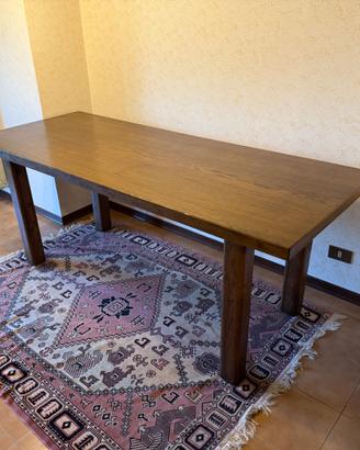 Tavolo rettangolare in legno