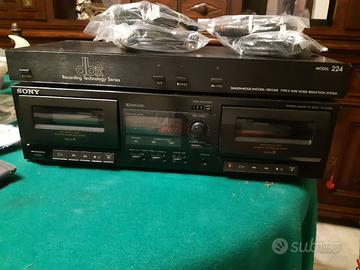 registratore piastra sony tc w 365 made in japan