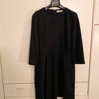 Abito nero vita alta Intrend