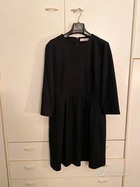 Abito nero vita alta Intrend