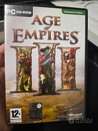 Age of Empires III 3 PC come nuovo