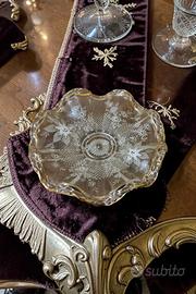 raffinato vassoio a fazzoletto ca. 1920-1945