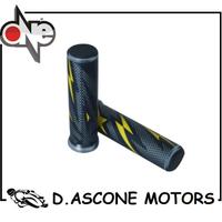 COPPIA MANOPOLE FLASH NERO GIALLE