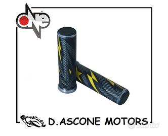 COPPIA MANOPOLE FLASH NERO GIALLE