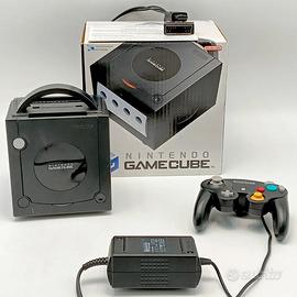 Nintendo Gamecube Console Completa Nera Boxata