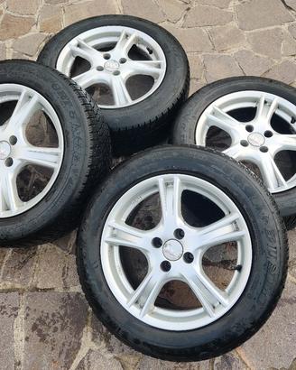 4 Ruote Complete Invernali Dunlop 205/60 R16