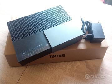 TIM HUB Modem Fibra 1000 Wi-Fi per ADSL e FIBRA