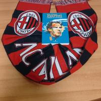 libro di Baresi autografato e sciarpa Milan