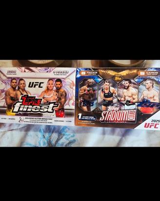Box Ufc topps x2 finest 2024 stadium 25