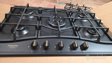 piano cottura 5 fuochi a gas