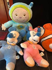 Peluche pupazzi chicco disney