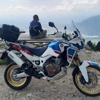 Africa twin crf 1000 adventure manuale + extra