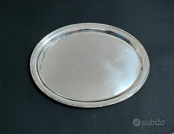 Grande vassoio in argento 800