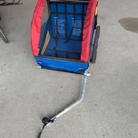 Carrettino porta bimbi 2 posti