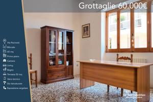 Bilocale al 1° piano con terrazza