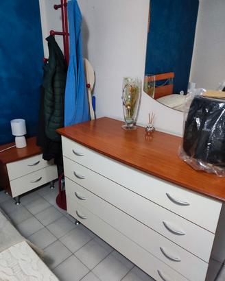 camera letto cucina bagno 