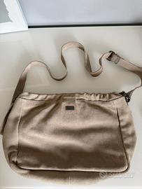 Borsetta tracolla Pepe Jeans camoscio beige