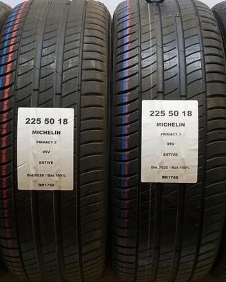 4 GOMME 225 50 18 MICHELIN BR1768